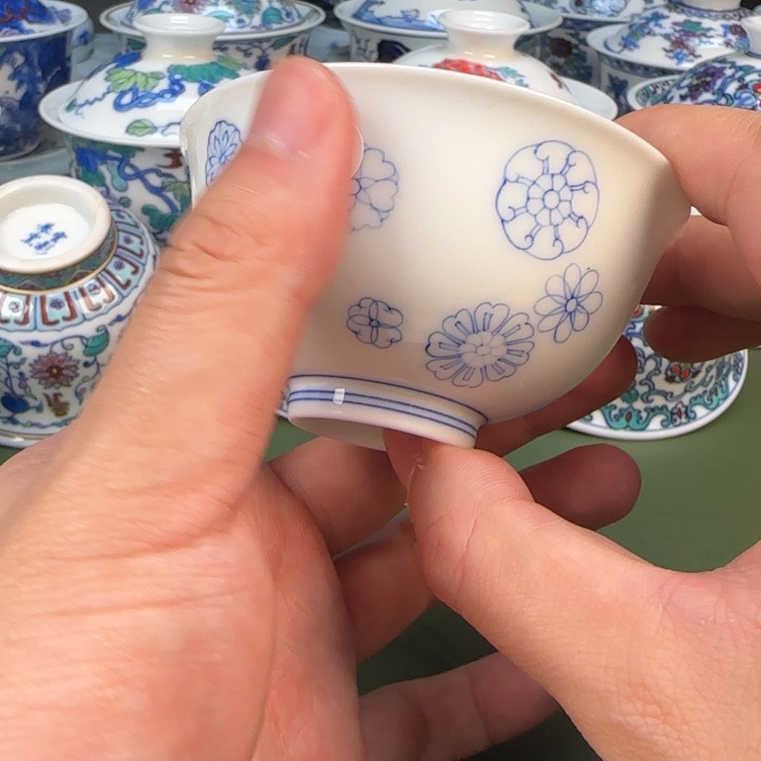 彦祖纯手工手绘茶具35