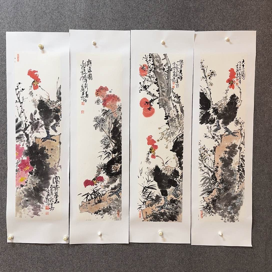 国画丰文兴老师手绘作品
