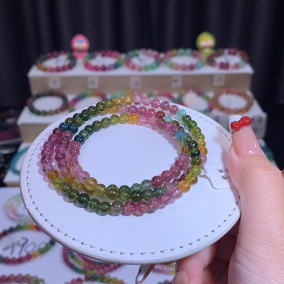 碧玺手链未镶嵌碧玺