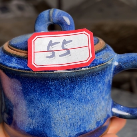 乐*?牛家钧窑牛自恒老师钧瓷壶