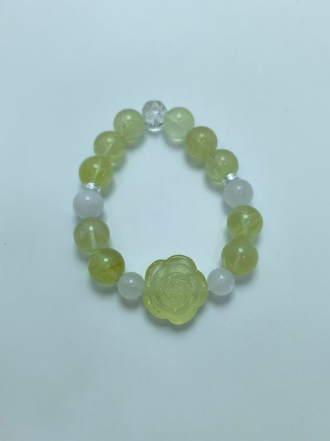 黄水晶玫瑰花手串 B5993 多样性发货其一 气质 时尚 经典 | 珠宝