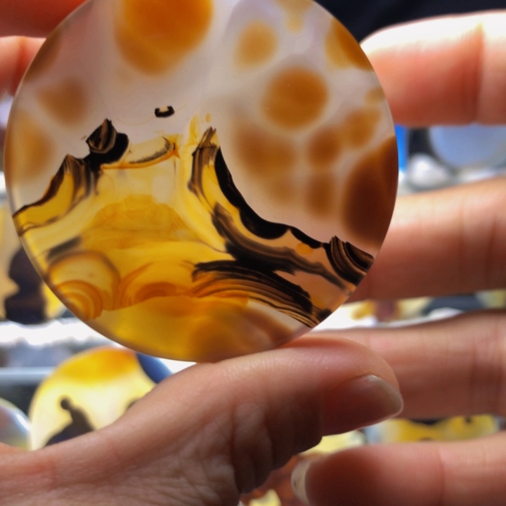 合金玛瑙/玉髓珠宝奇石19