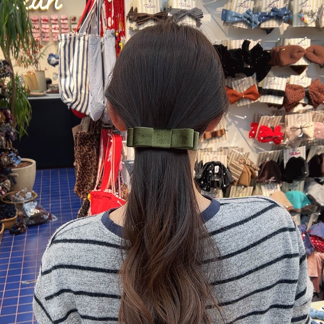 布艺铁合金弹簧夹一只