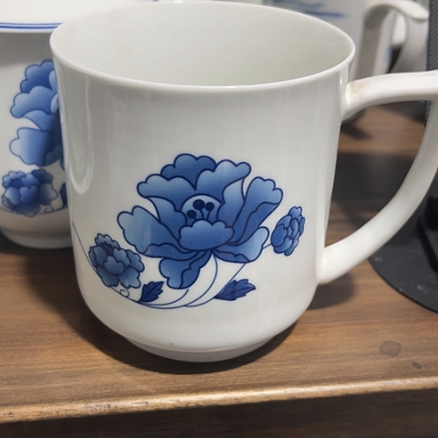 其他瓷办公杯一个周氏杯
