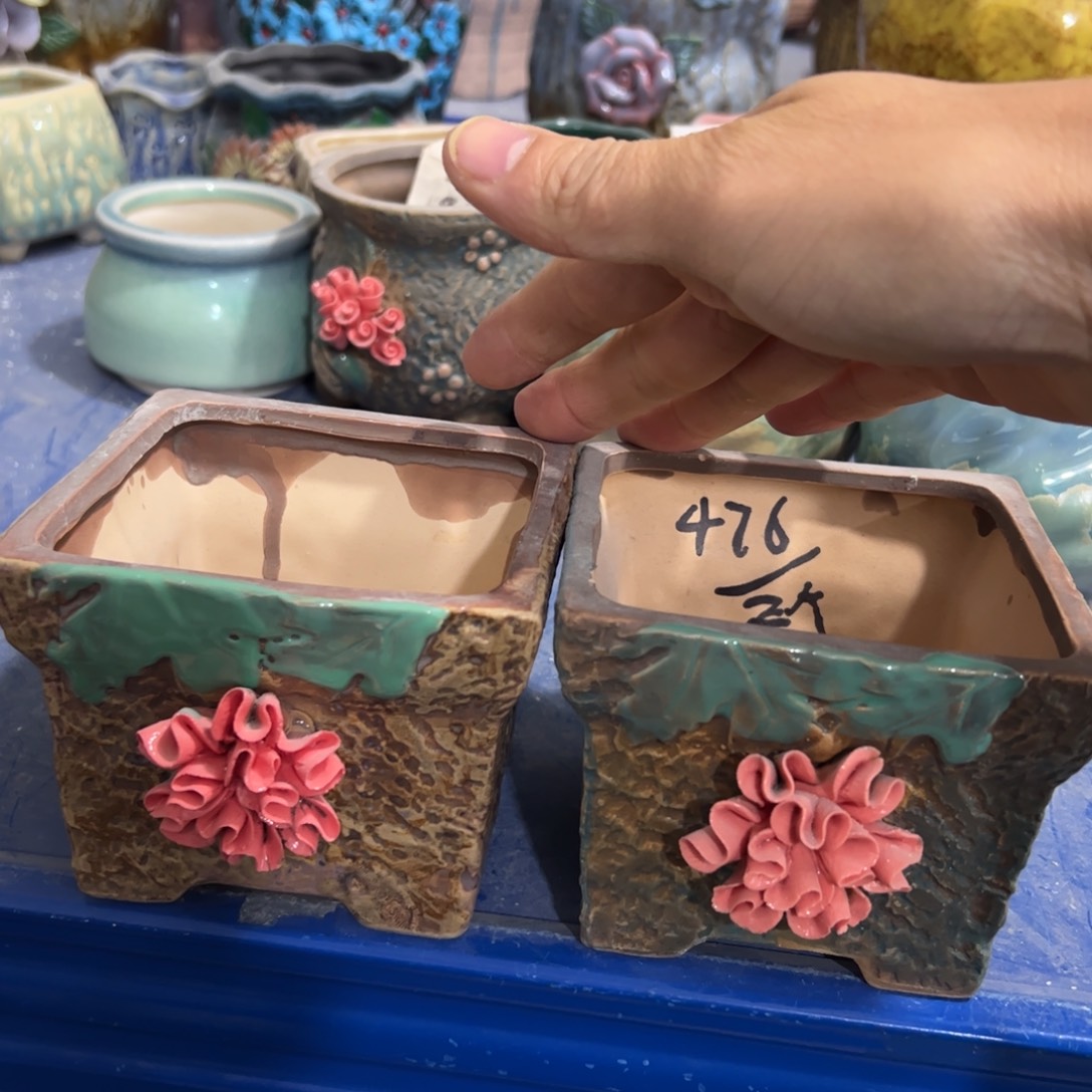 陶瓷陶瓷多肉花盆@@476