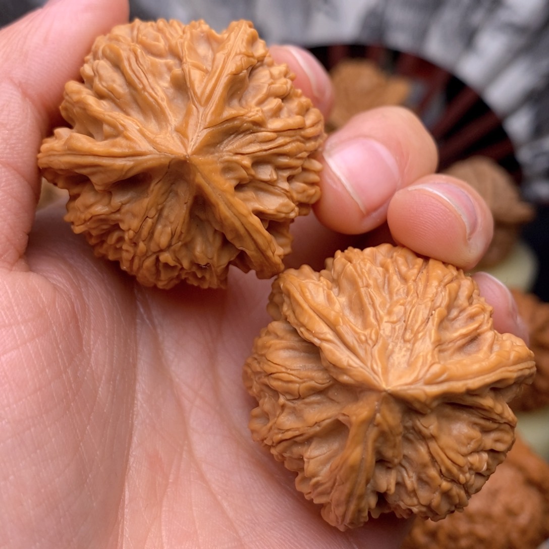 文玩核桃把件39球奔全品
