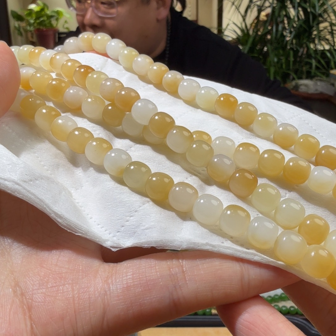 和田玉手链未镶嵌