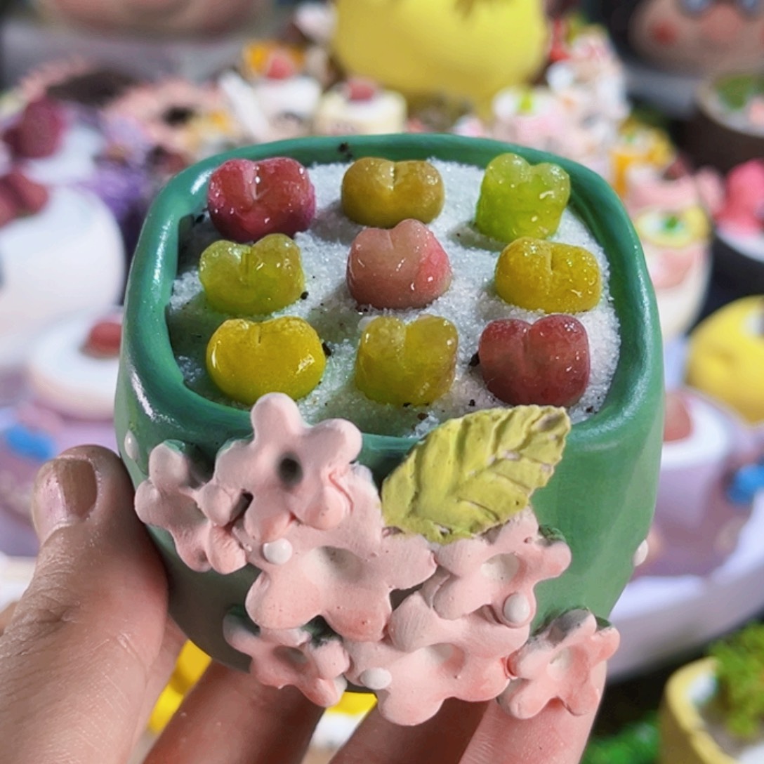 04手工盆毛汉尼连盆带土包邮