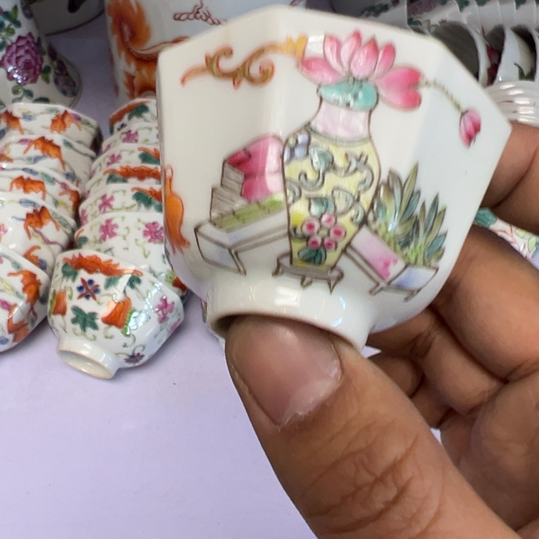 瓷片瓷器摆件、茶室雅器