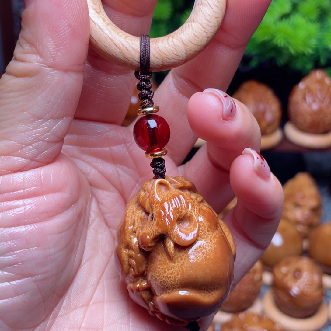 【闪购商品】橄榄核手串/手链牛单子竹环