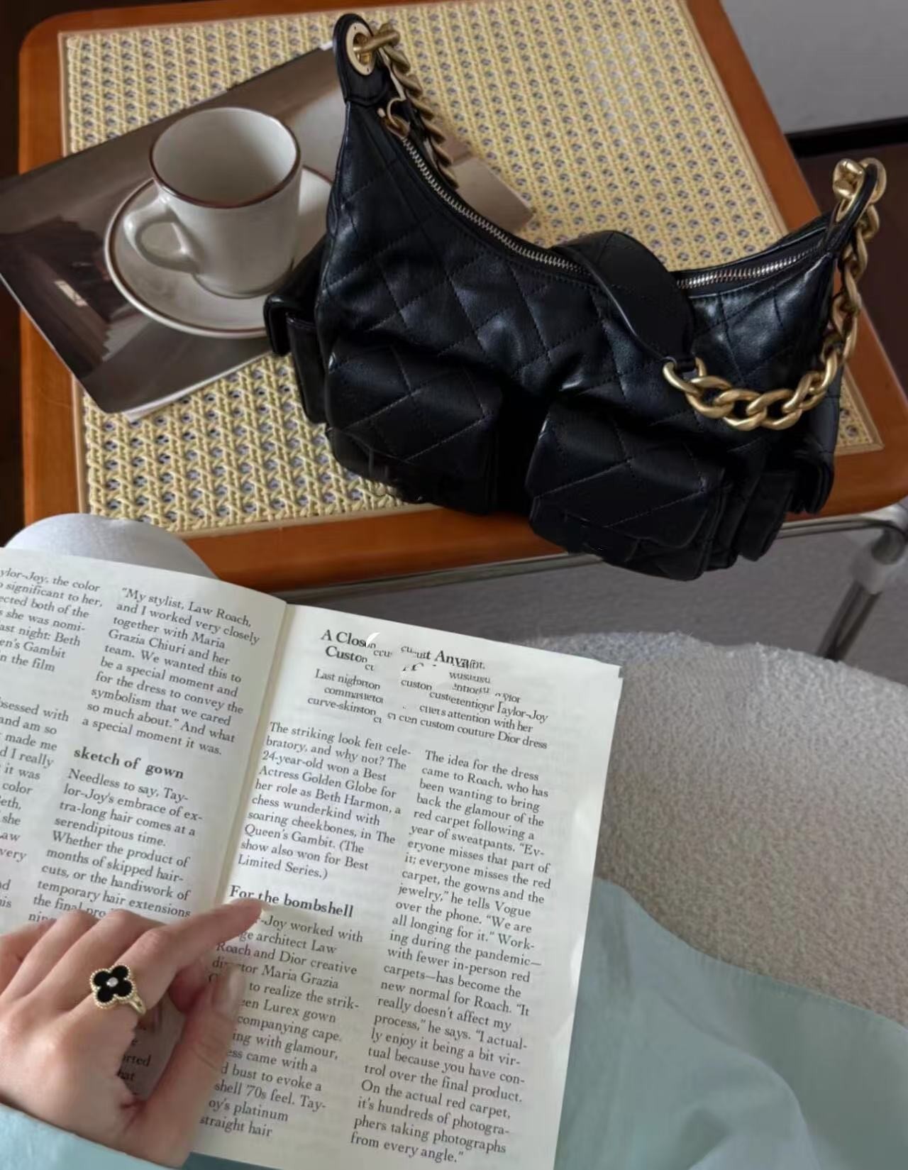 【BB代购级-德奢店】Jennie同款腋下hobo包