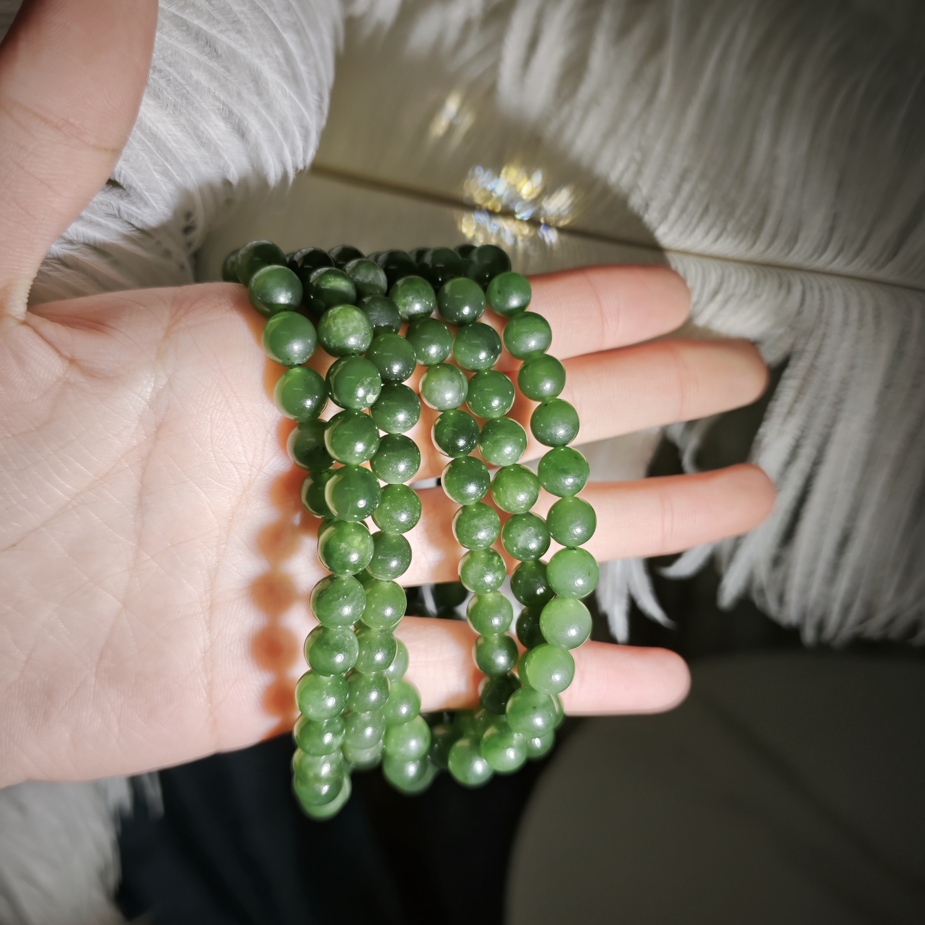 【遇见轻奢珠宝】-S073-天然和田玉项链多样性发1