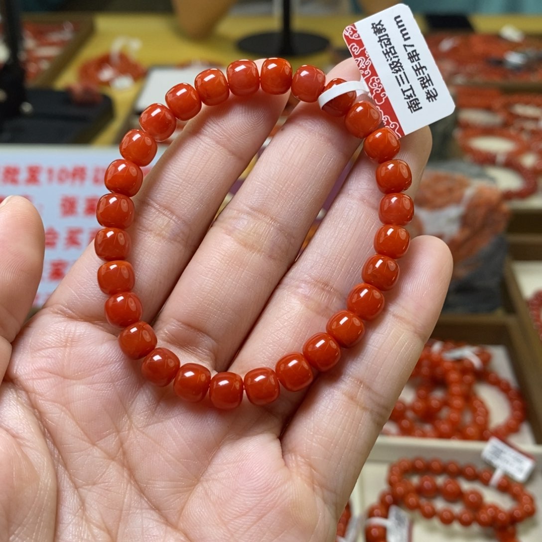 未镶嵌卡7南红玛瑙