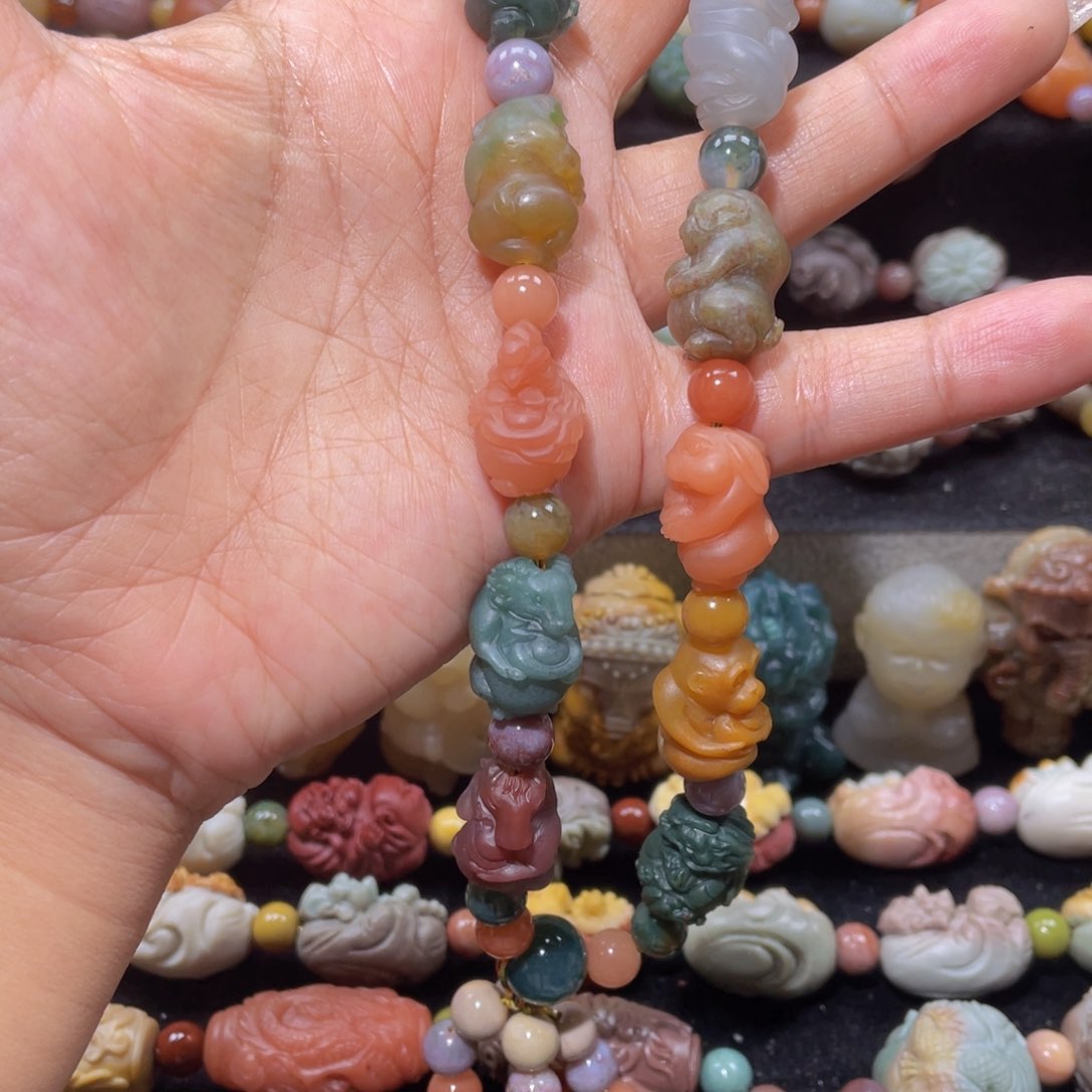 石英质玉手链未镶嵌