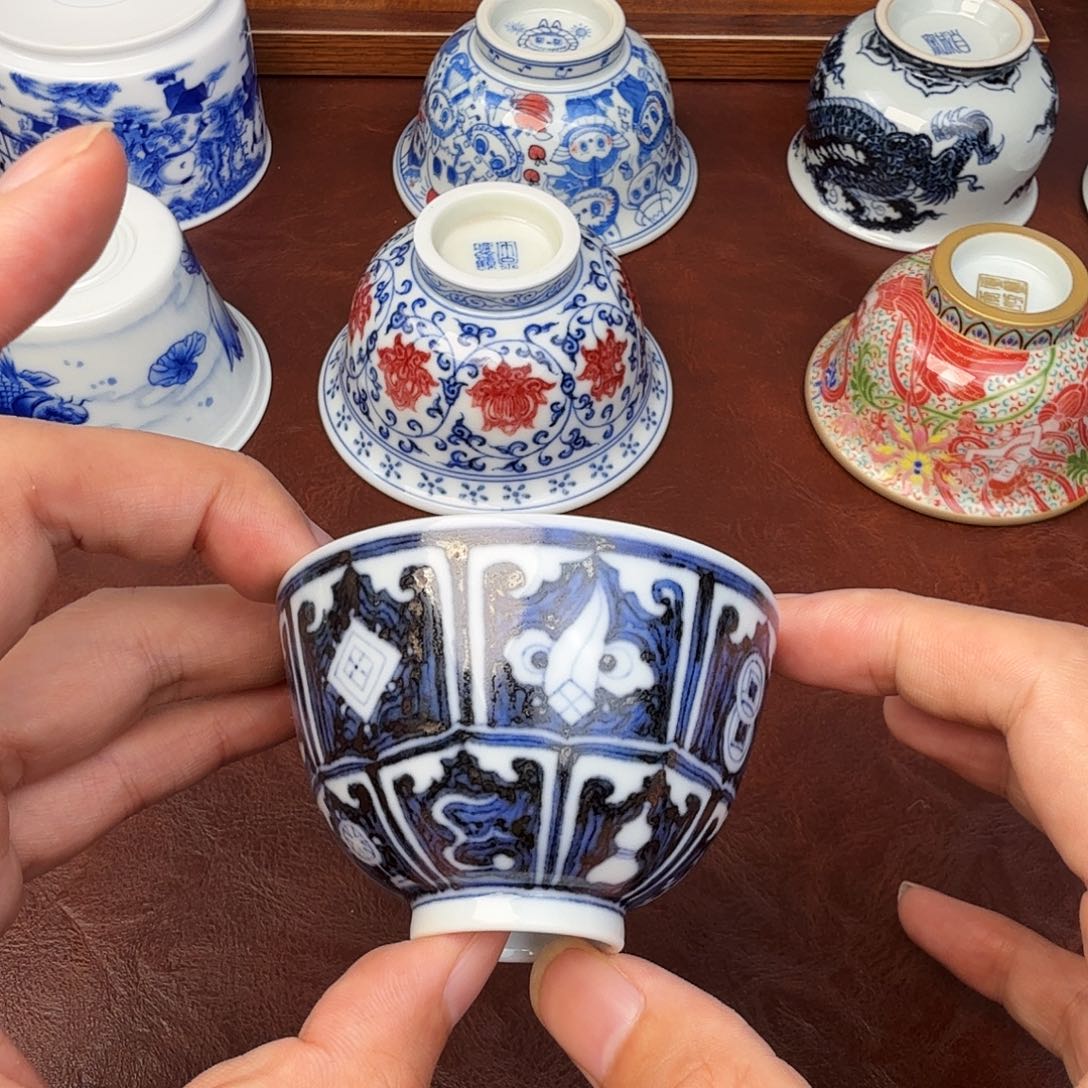 现代景德镇全手全手绘陶瓷