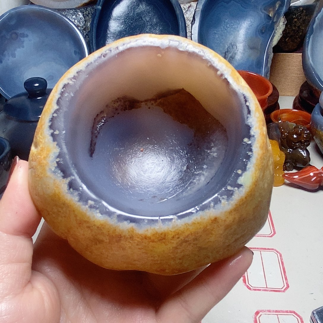 往***哥玛瑙/玉髓未镶嵌，