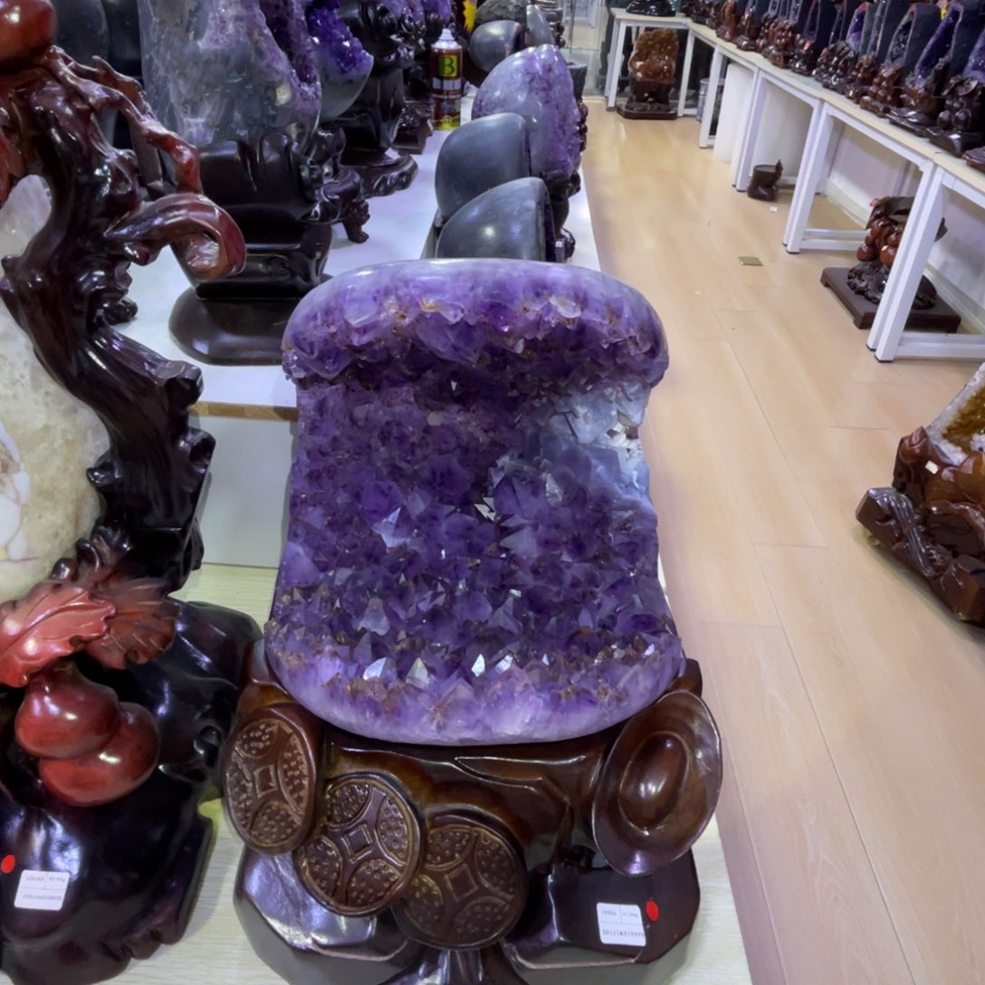 未镶嵌大型摆件（非配饰）紫晶