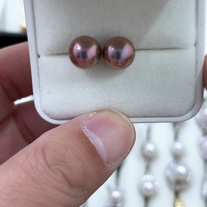 淡水珍珠颈饰银S925镶嵌