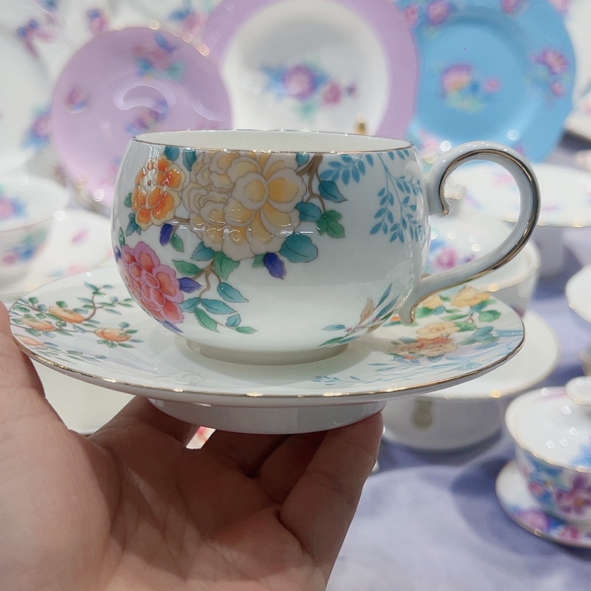 【闪购商品】骨瓷杯碟