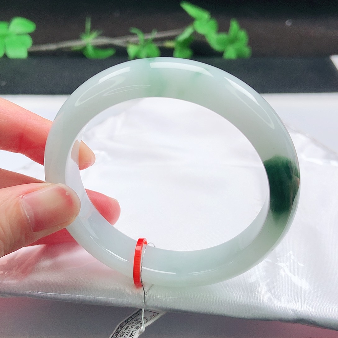 未镶嵌手镯翡翠57圈