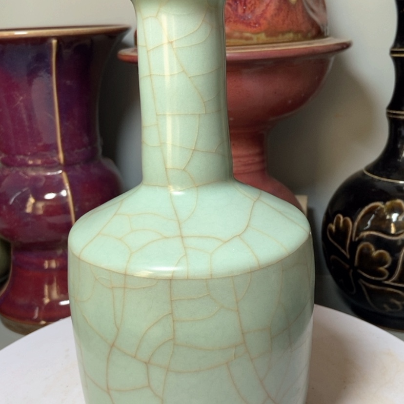 【闪购商品】摆件幽**士宋官窑瓶子一个