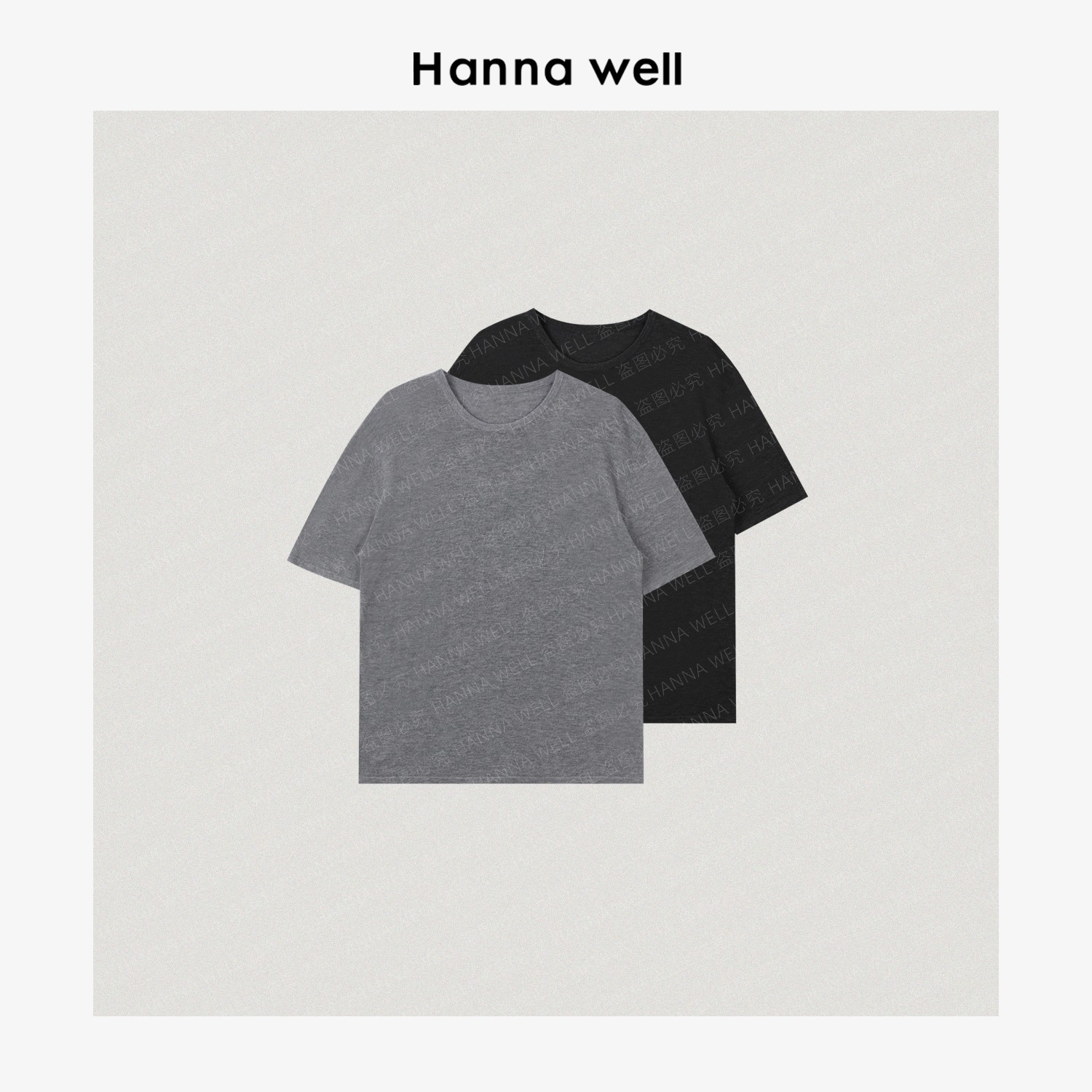 妞墩自制  "极简醋酸T" 夏日神仙体感！高级宽松针织衫 TX5A03155