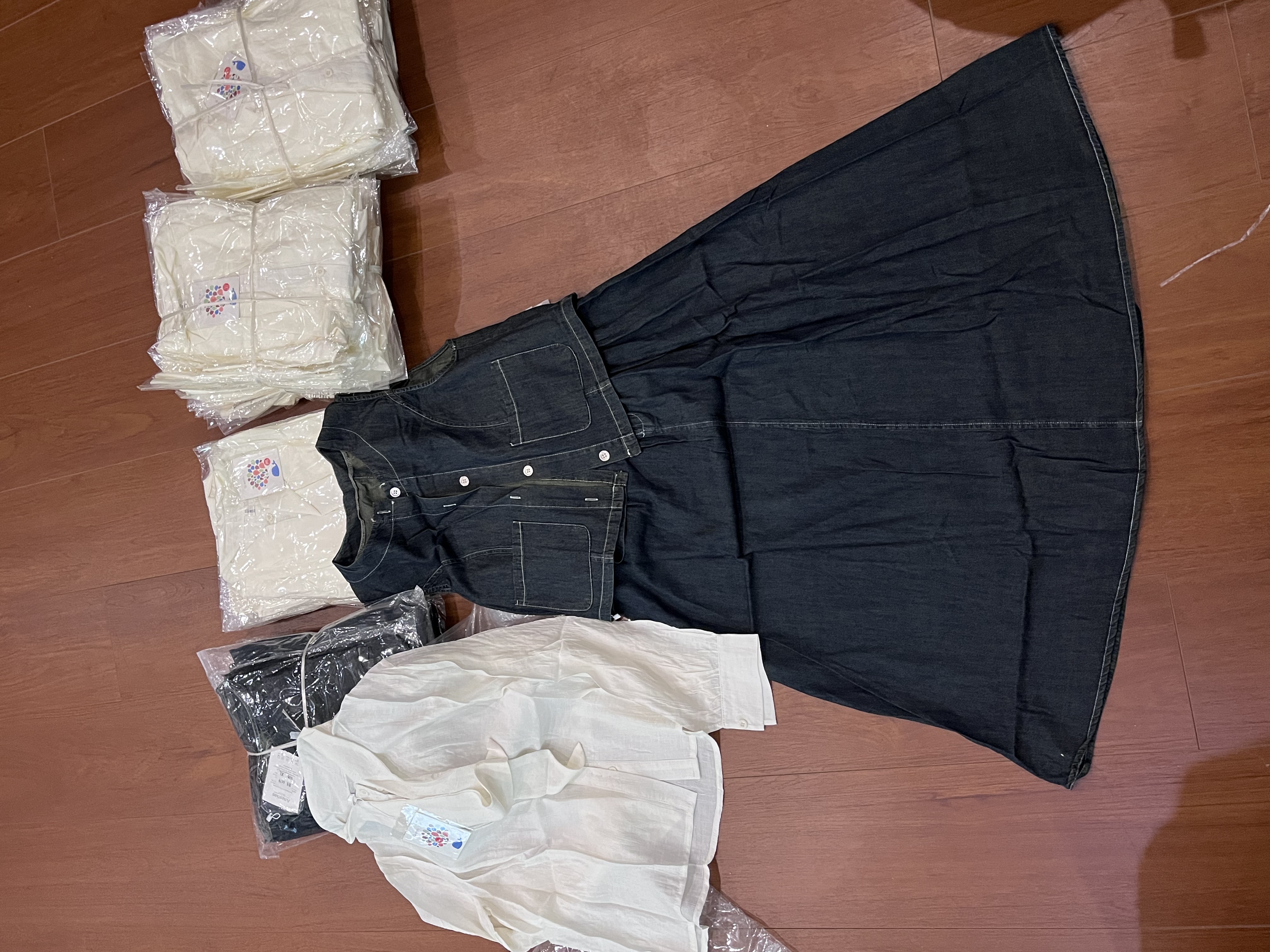 韩系开春三件套穿搭气质长袖小个子显瘦白色网红休闲百搭春季收腰