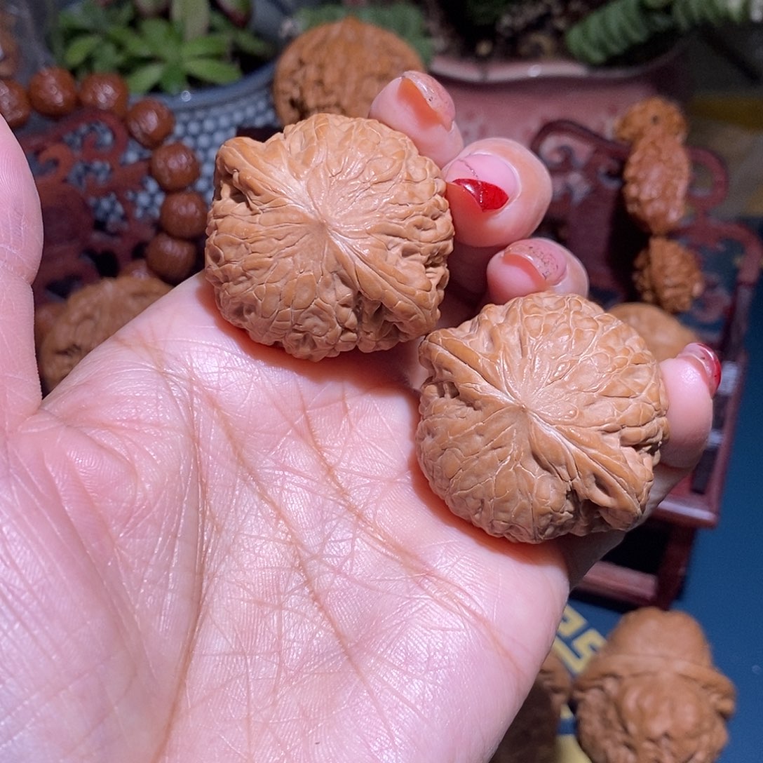 文玩核桃把件铁锤40