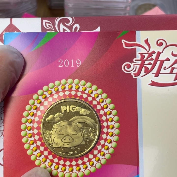 其他普通金属19年生肖猪