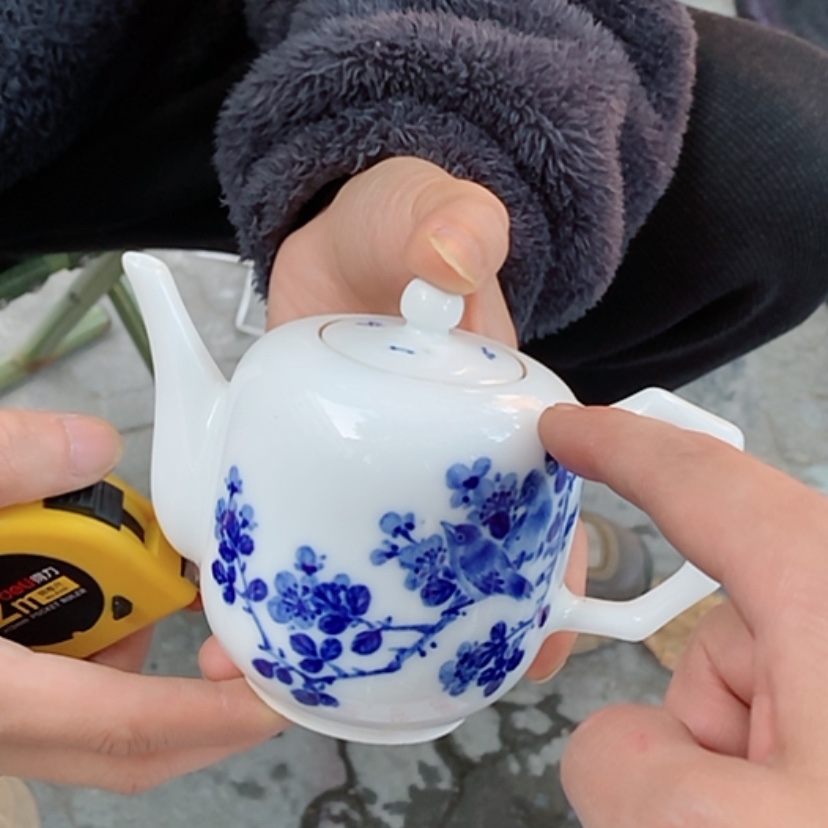 【闪购商品】瓷片小**树景德镇现代工艺品