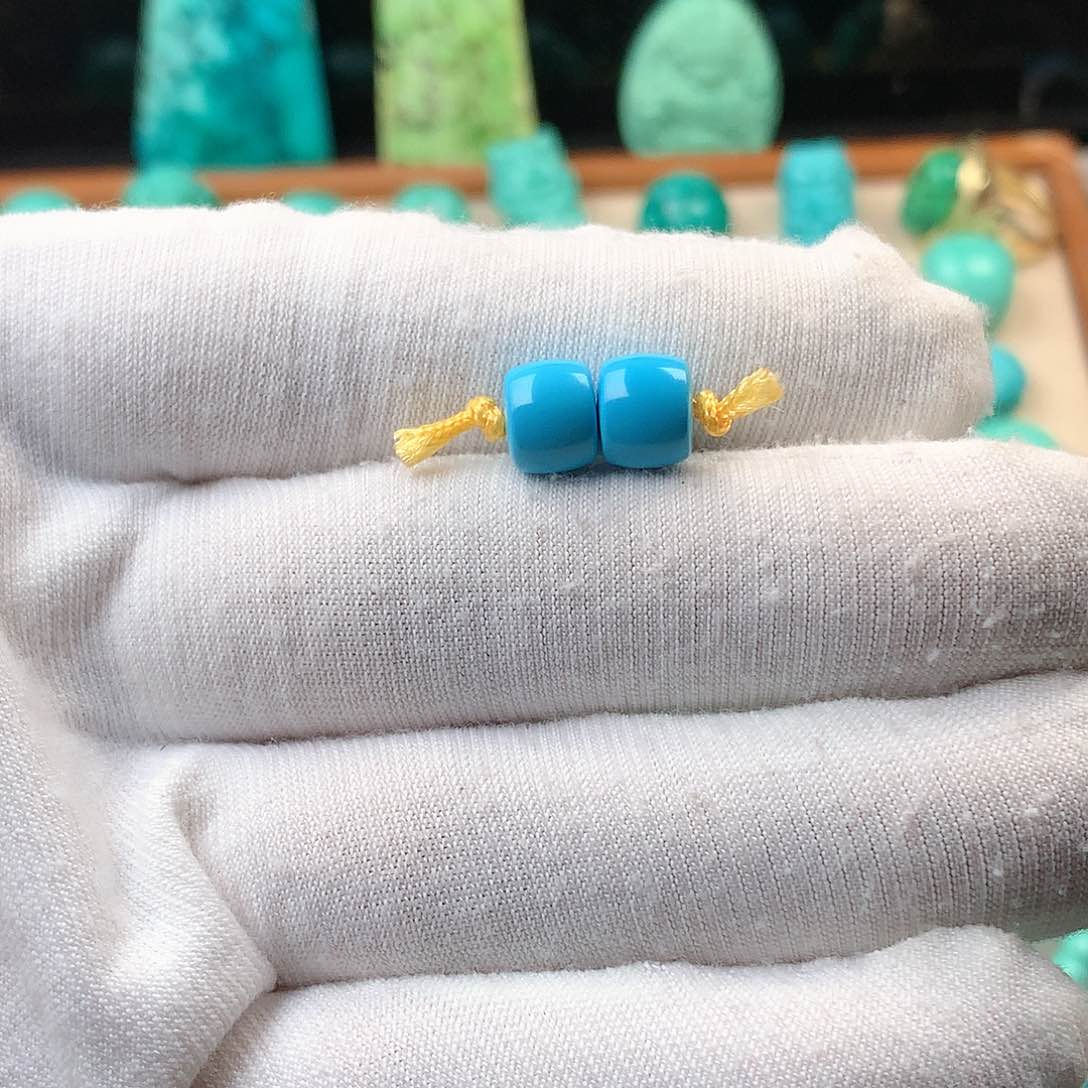 湖北原矿8mm光面老型一对