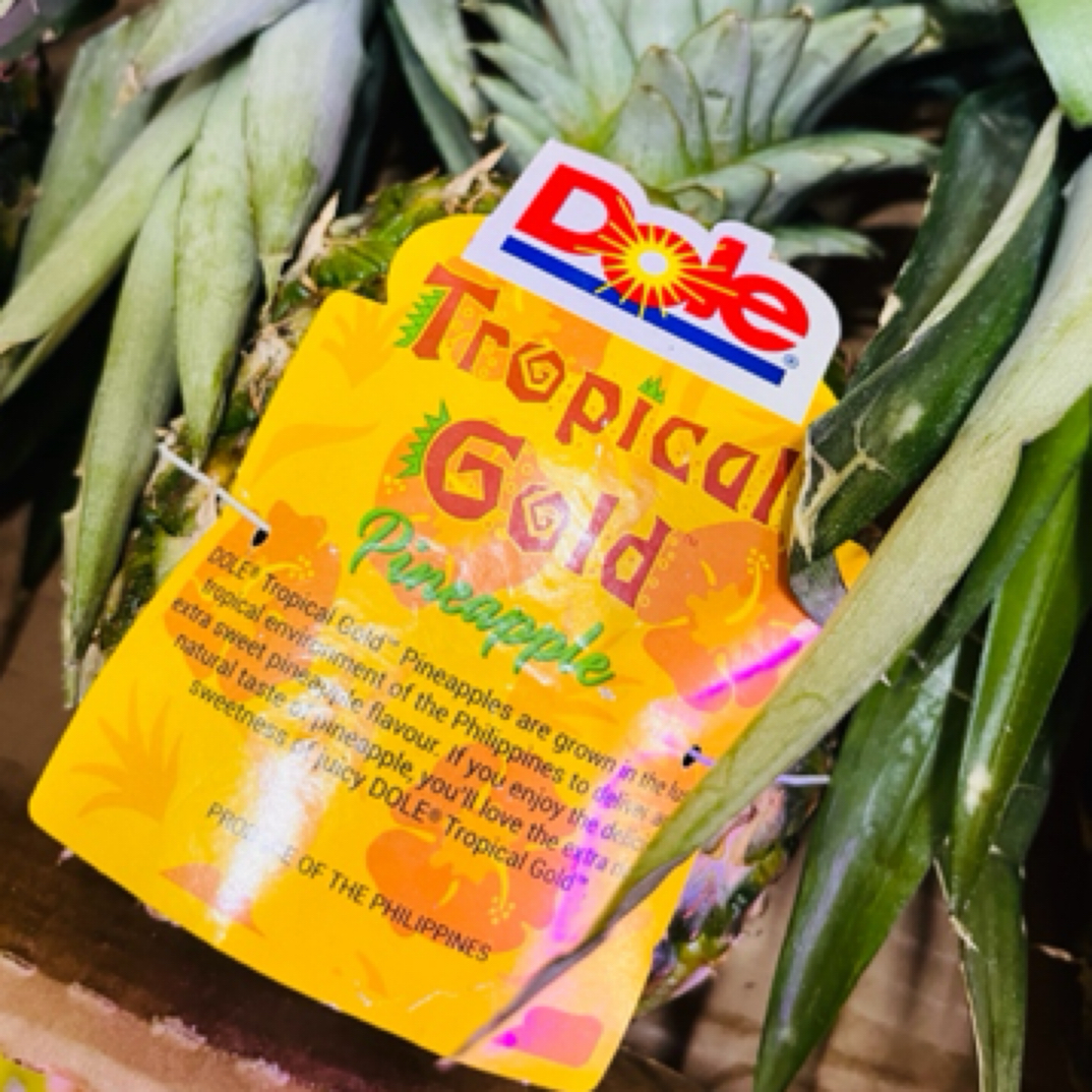 （2个）都乐金菠萝一个约2斤左右（甜不沙口）