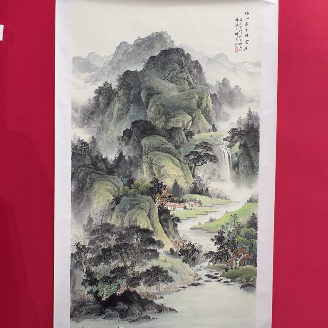 国画用****5刘兴文大六尺精品