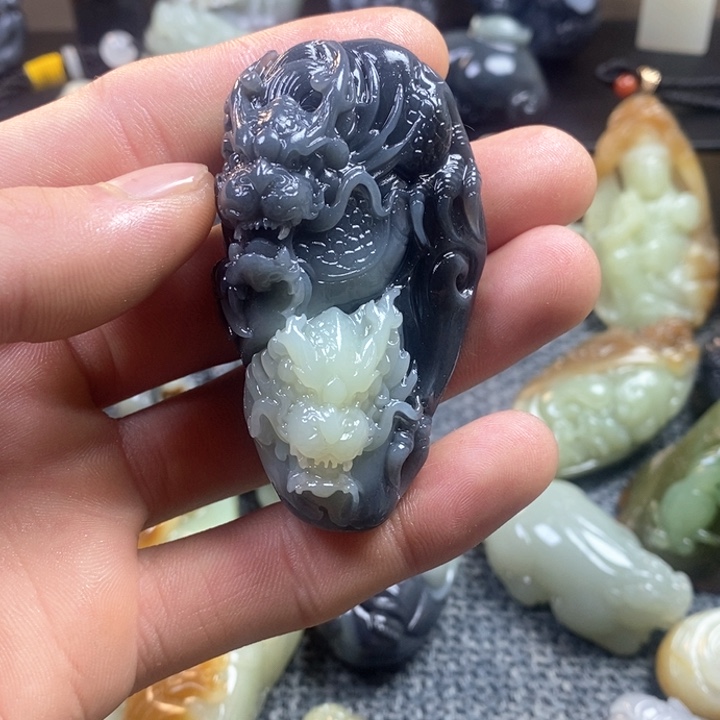 和田玉（糖玉）挂件未镶嵌