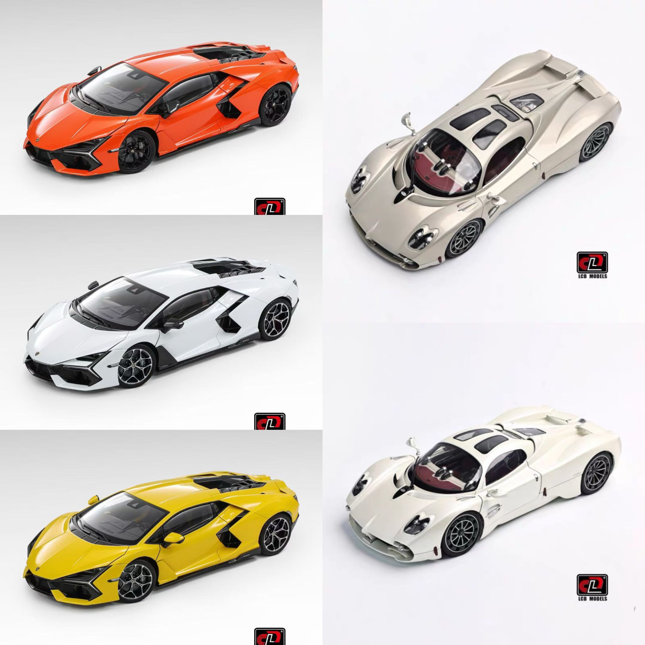 预售 LCD 1:18 新大牛 乌托邦 合金全开收藏车模