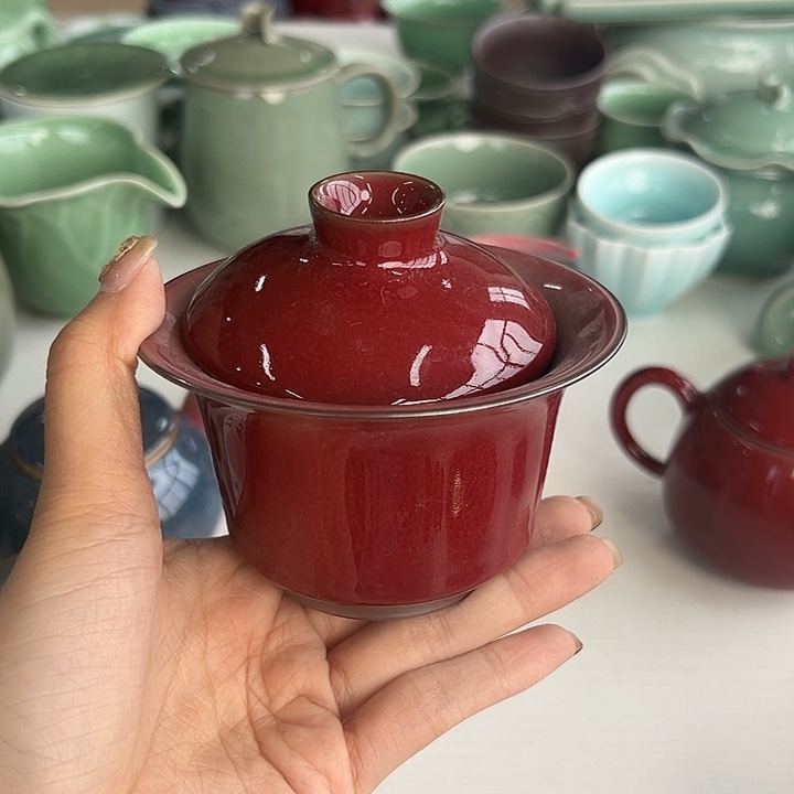 小米茶器龙泉青瓷