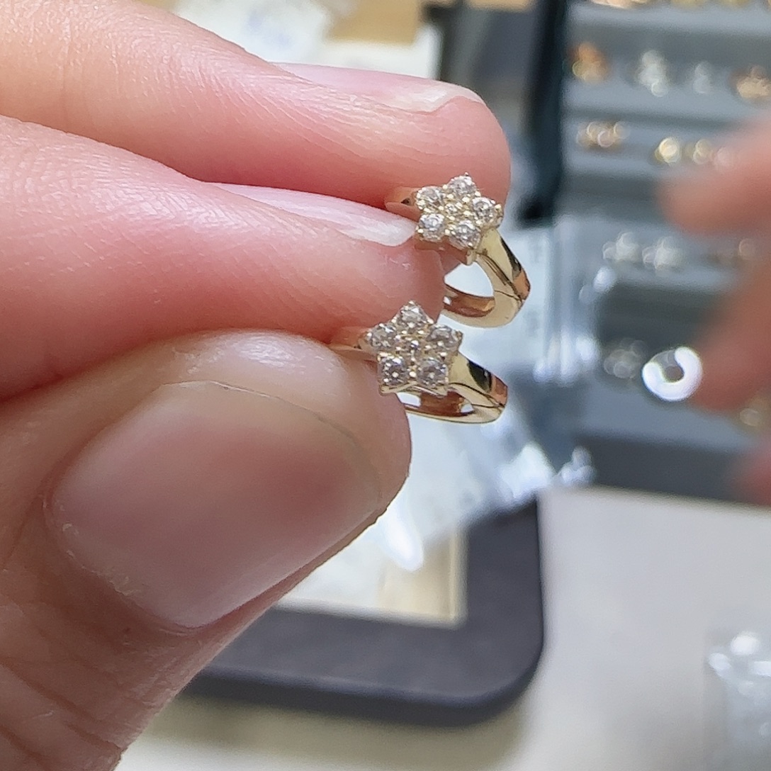 18K金耳饰多样性发货