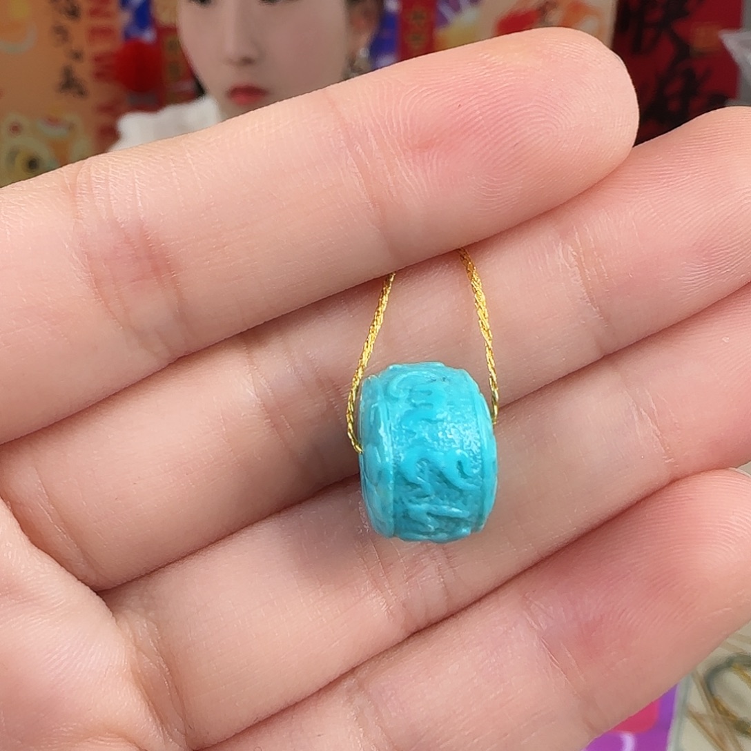 绿松石未镶嵌珠宝奇石