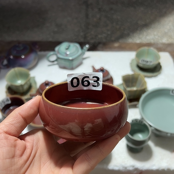 瓷摆件手工拉胚杯子