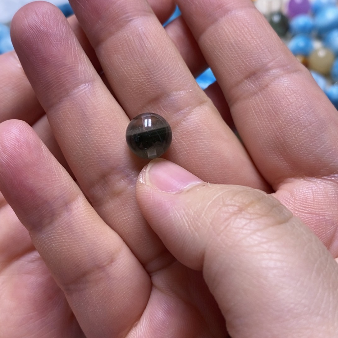 未镶嵌针钠钙石（海纹石）颈饰?****_