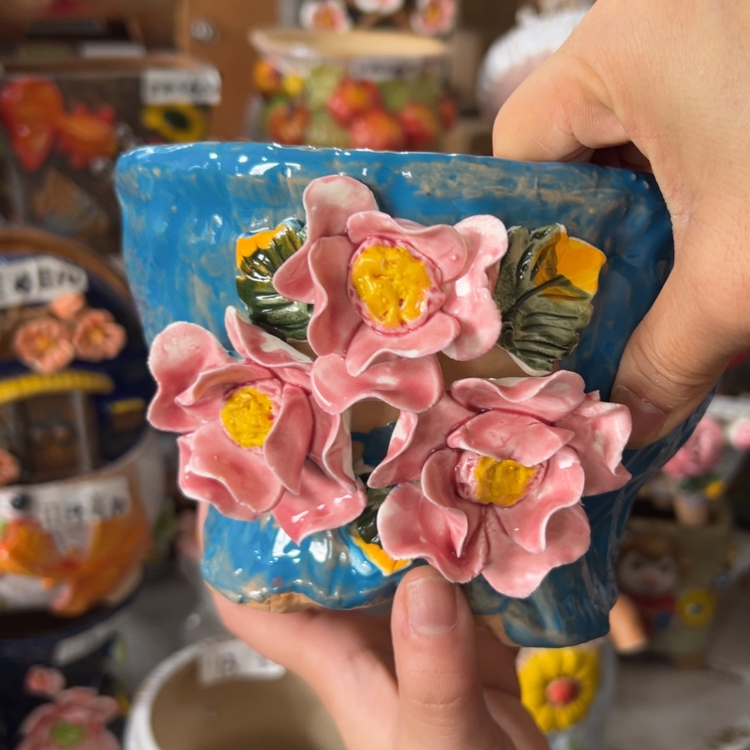 多肉花盆，满20发货，爱退款拉黑