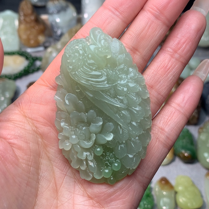 和田玉挂件未镶嵌