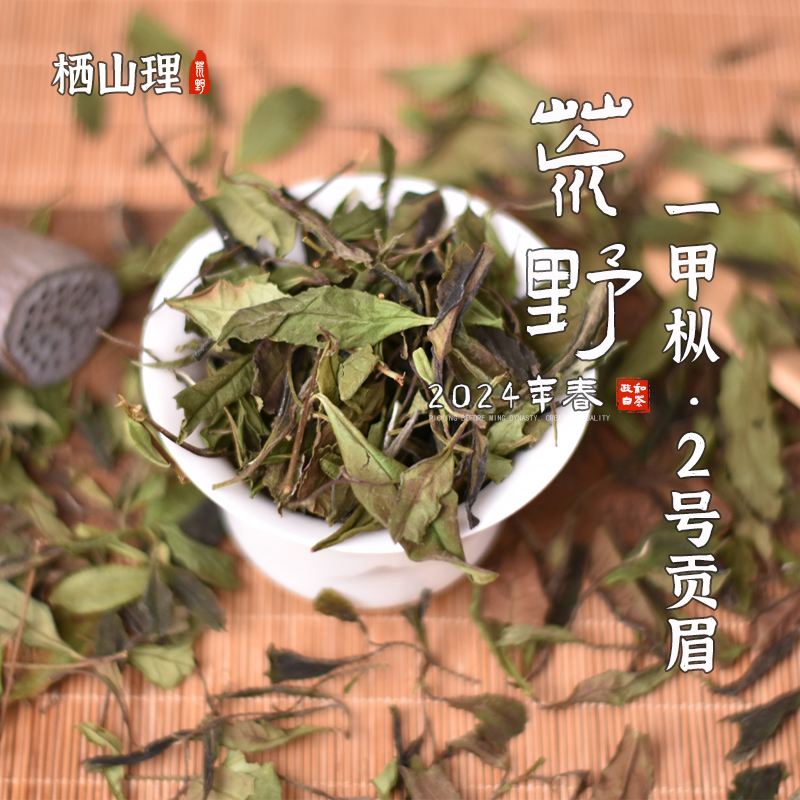 【一甲枞·贡眉】2024年荒野2号贡眉 政和白茶 农药化肥0使用 100g