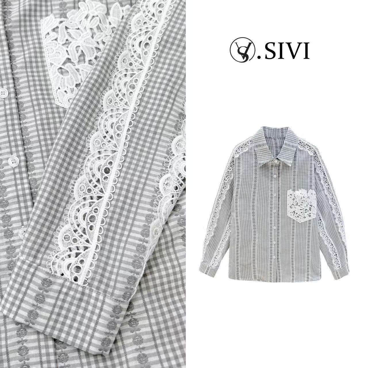 熙薇【浮生若梦】2025春季新款时尚气质休闲衬衣衫H1587