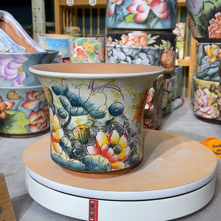 红陶景德镇艺术手绘作品