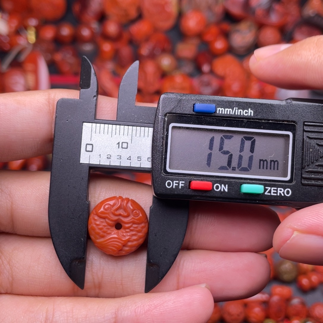 南红玛瑙未镶嵌配饰