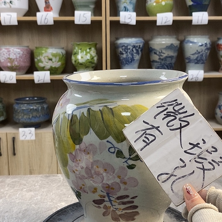 缸23xc景德镇陶瓷花盆