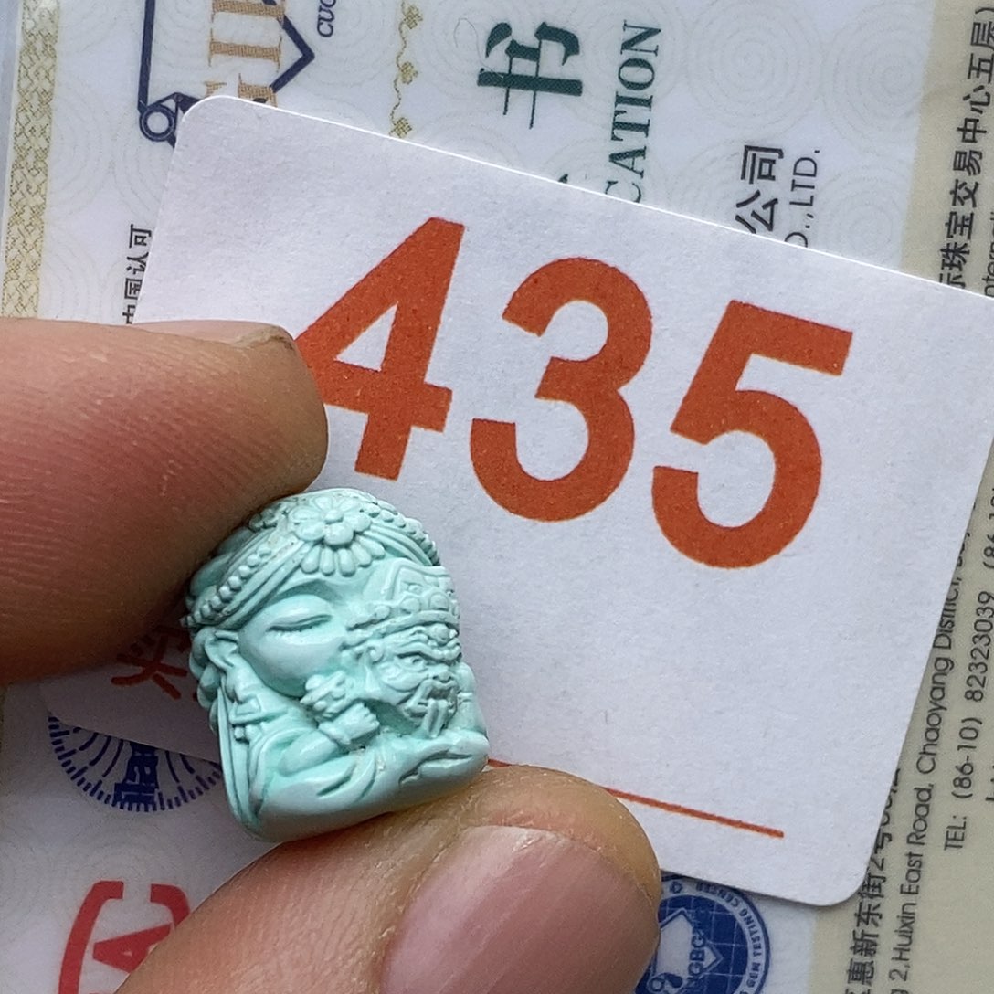 绿松石未镶嵌珠宝奇石