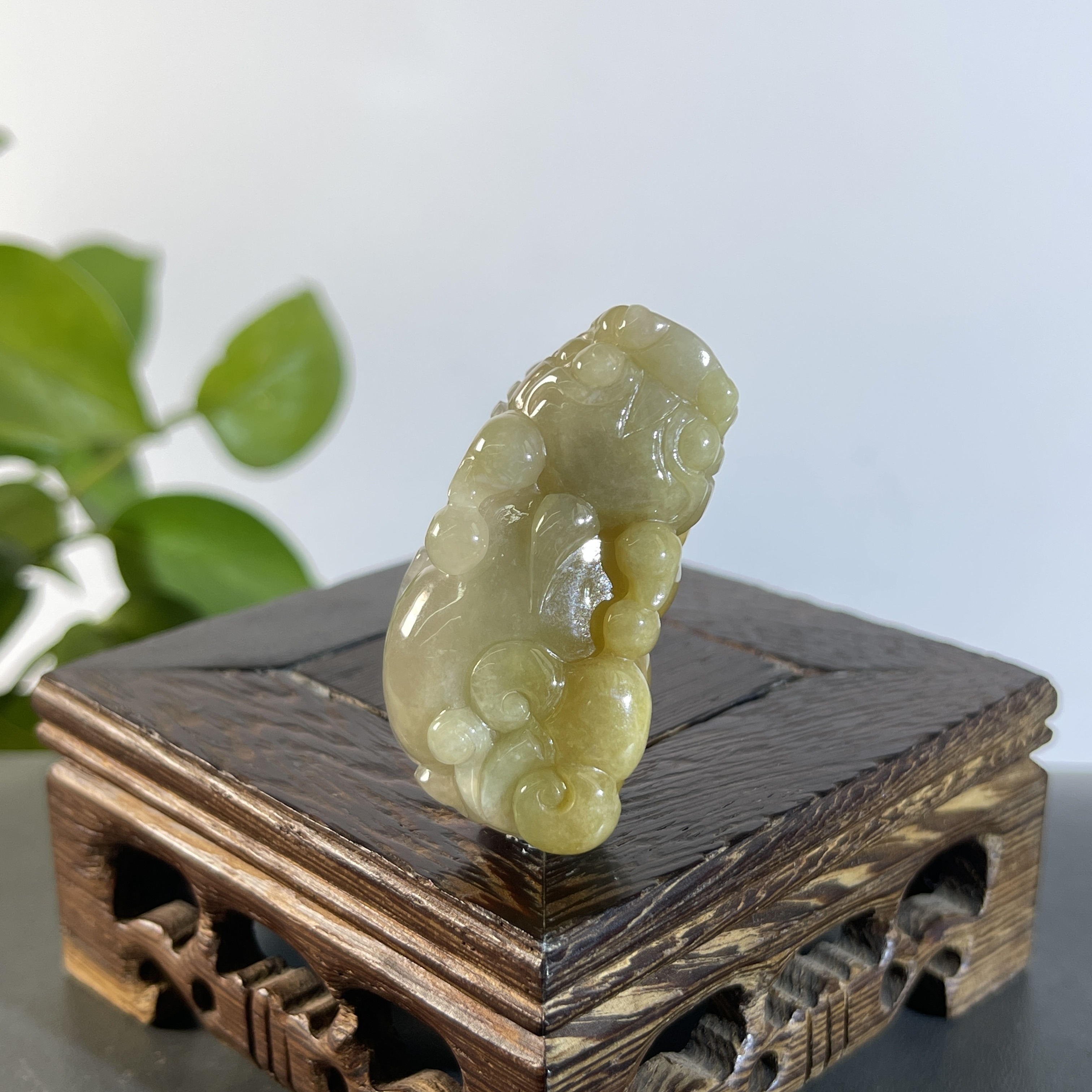 JXW25-39 天然缅甸A货翡翠  貔貅