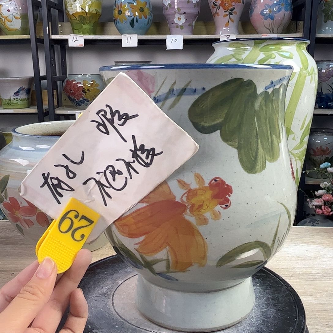 罐1tc景德镇陶瓷花盆